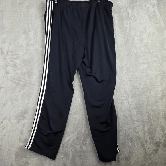 Adidas Black Joggers with White Accents - Picture 2 of 7